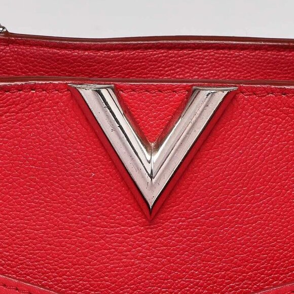 Louis Vuitton Cerise Plume Leather Very Zipped Tote Bag - Picture 11 of 12